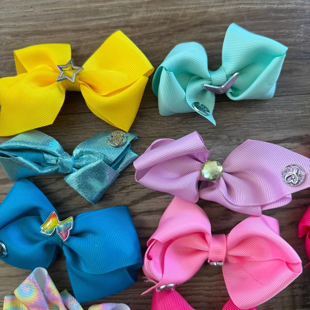 Jojo Siwa mini collector Colorful Hair Bow lot 19